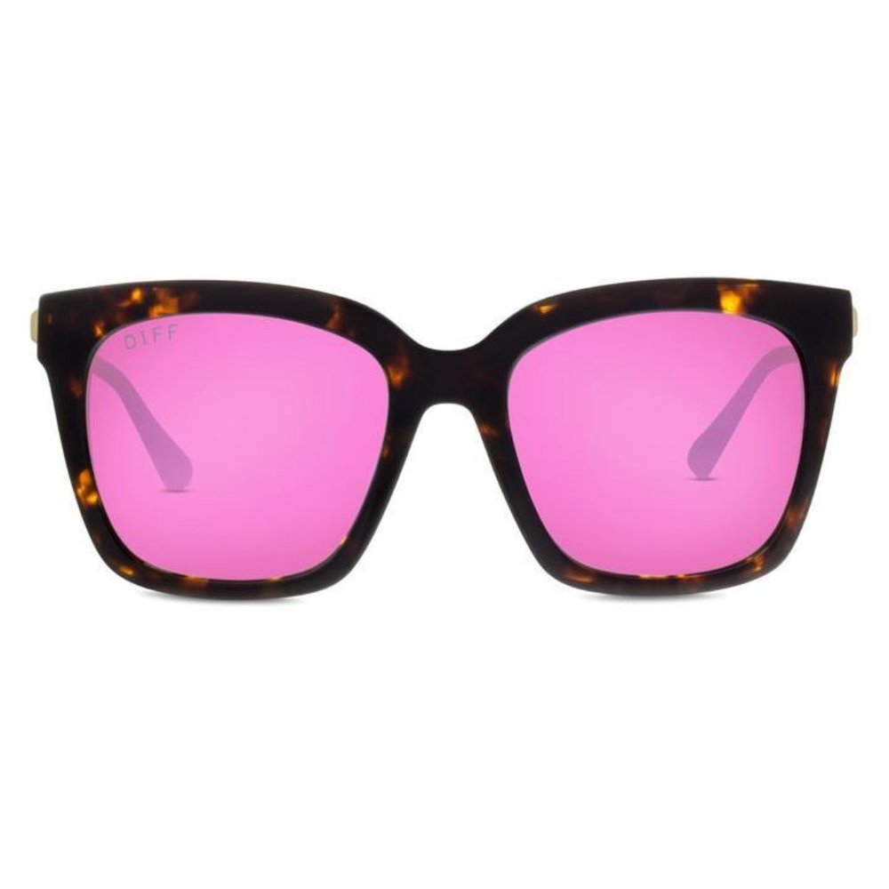 DIFF - BELLA TO-PK10P TORTOISE PINK LENS POLARIZED